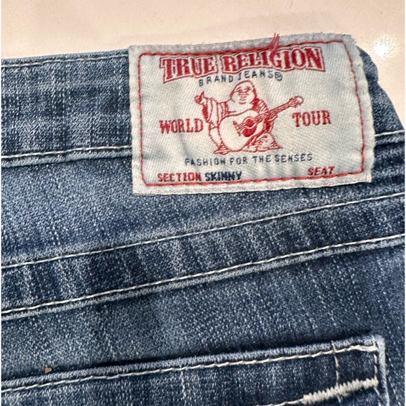 🌸True Religion Skinny Flap Pocket Jeans Size 30🌸 - Picture 3 of 13